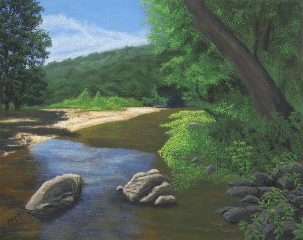Courtois Creek by Garry McMichael